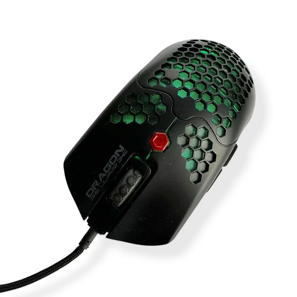 DragonWar G25 PHOENIX Pro Gaming Mouse Lights Up All Colors 12000dpi USB ELE-G25